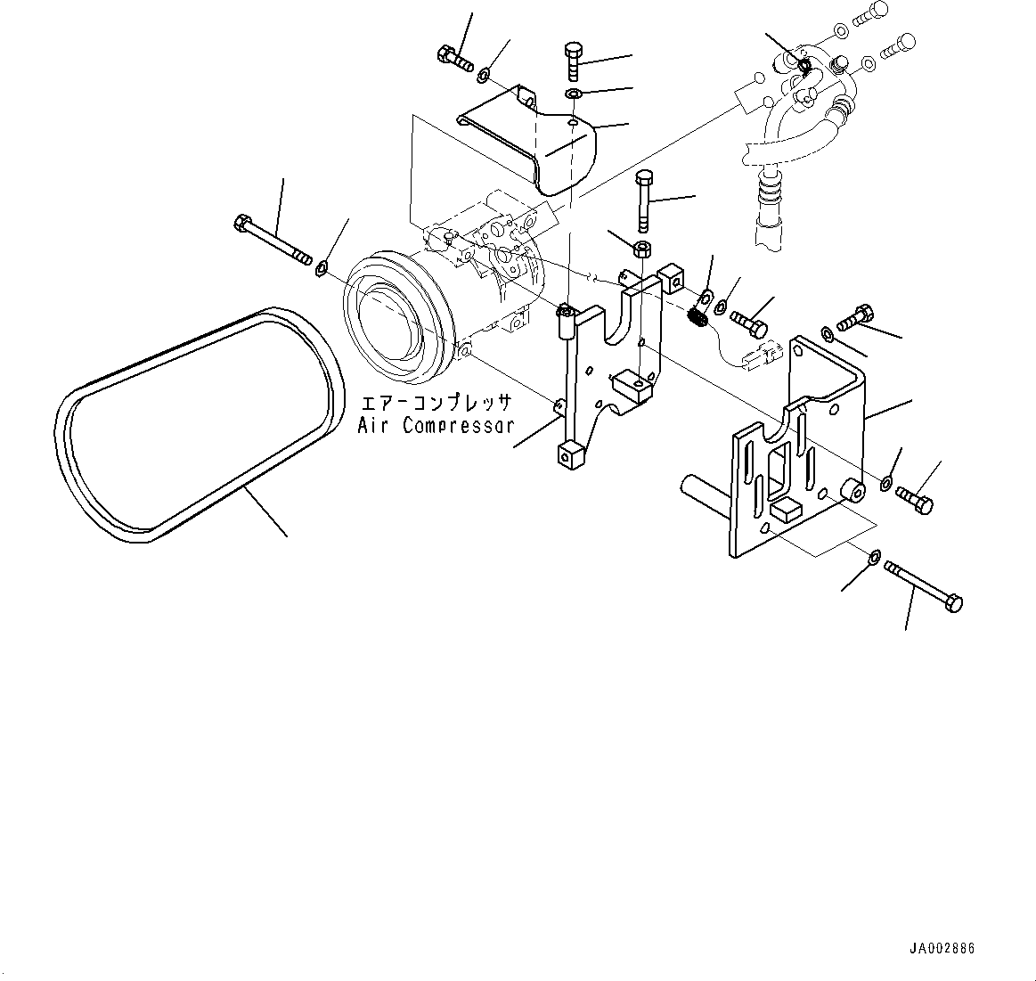 Komatsu parts book diagram for D65PX-16 S/N 80001-UP: ґ ?єЭ ХЖЇД, ґ ?єЭ ХЖЇД Ћж•T‚Ї(#80001-81184)
