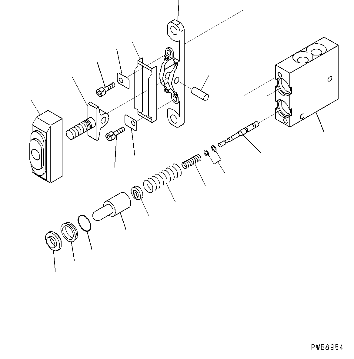 Komatsu parts book diagram for D65PX-16 S/N 80001-UP: ДЮ ? ?Ю єЭДЫ ?Щ, ШЇКЯ—P PPC КЮЩМЮ(#80001-)
