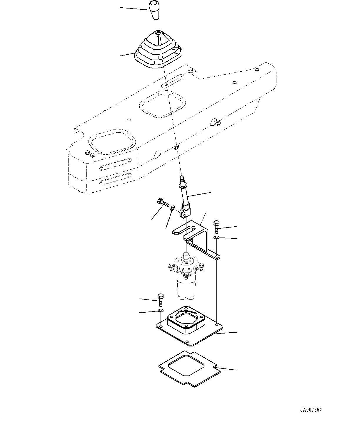 Komatsu parts book diagram for D65PX-16 S/N 80001-UP: ДЮ ? ?Ю єЭДЫ ?Щ,  ?АЇБТЭД ЪКЮ ? (Њг•ы 1  ?АЇБТЭД ”_ЌK—P, ЅДЪ ?Д БЩД ДЮ ? ?Ю •T)(#80001-)