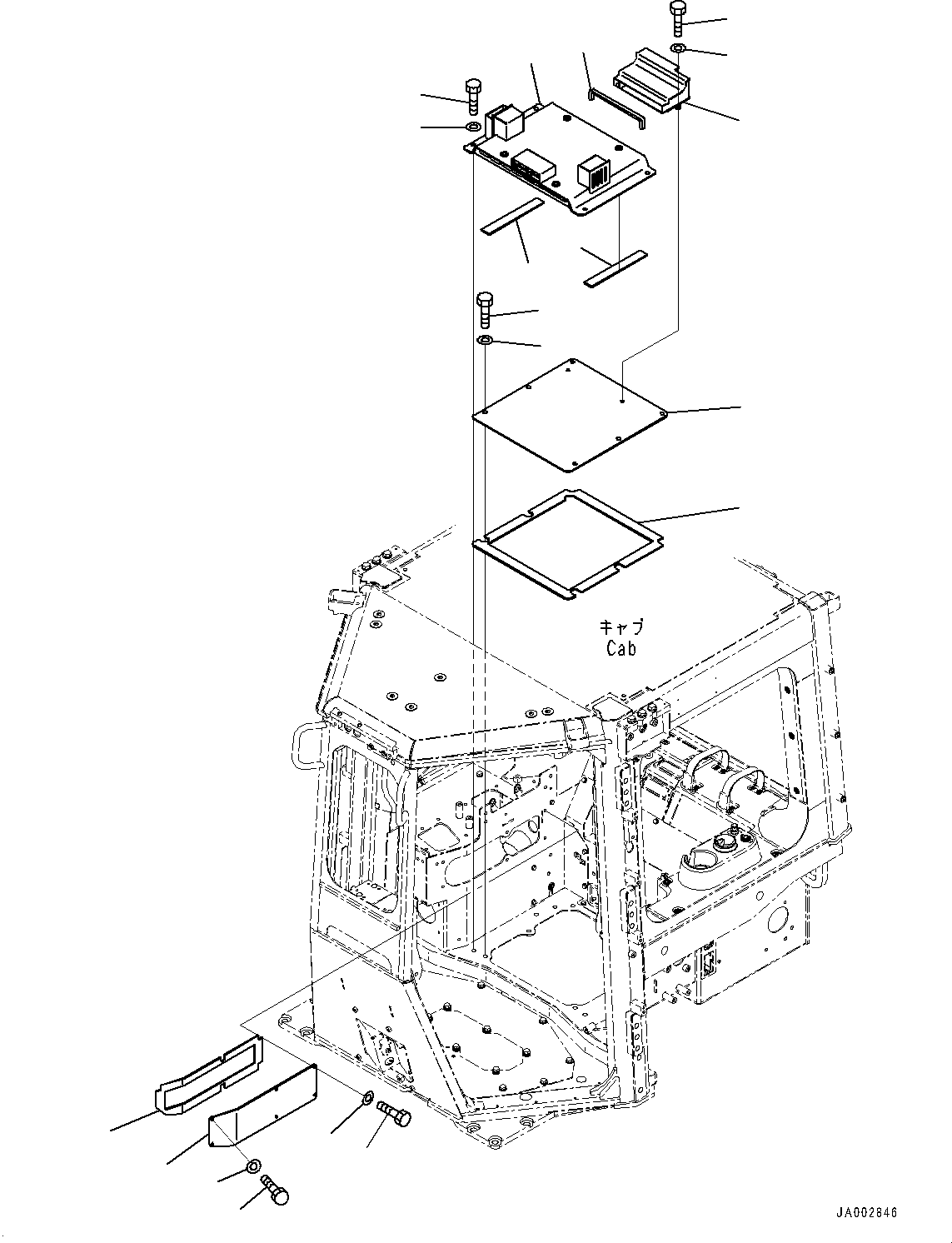 Komatsu parts book diagram for D65PX-16 S/N 80001-UP: МЫ ? МЪ ?С  ?КЮ ?, ( ?НЯЪ ?А ј ?Д А ?Э АІМЯ)(#80001-)