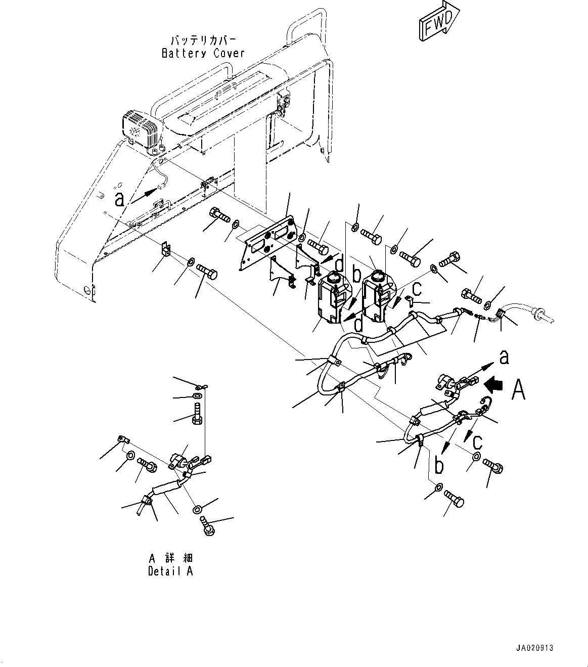 Komatsu parts book diagram for D65PX-16 S/N 80001-UP: іІЭДЮ і ?Їј ? АЭё, (#80001-)