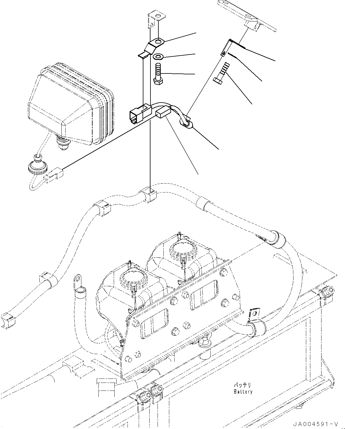 Komatsu parts book diagram for D65PX-16 S/N 80001-UP: ґЪёДШЇё ЬІФШЭёЮК ?ИЅ, (ROPS  ? ?ЙЛЯ —P)(#80054-)