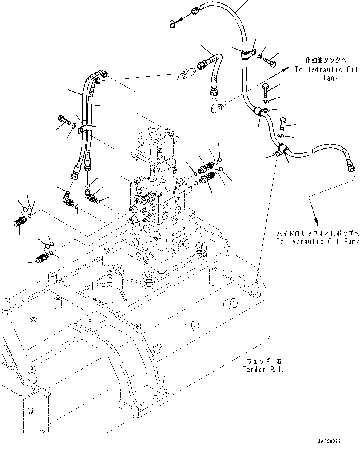 Komatsu parts book diagram for D65PX-16 S/N 80001-UP: МЄЭАЮ ёЮЩ ?МЯ, єЭДЫ ?Щ КЮЩМЮ ЅГ ?ШЭёЮ ”ZЉЗ(#80001-)