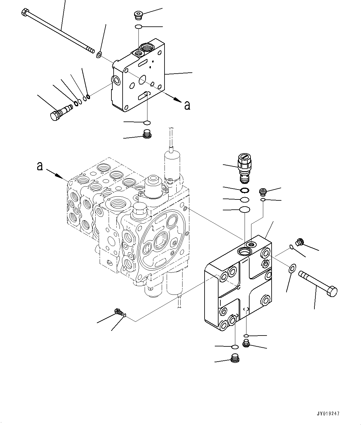 Komatsu parts book diagram for D65PX-16 S/N 80001-UP: МЄЭАЮ ёЮЩ ?МЯ, єЭДЫ ?Щ КЮЩМЮ, 4 КЮЩМЮ (4/11)(#80001-80931)