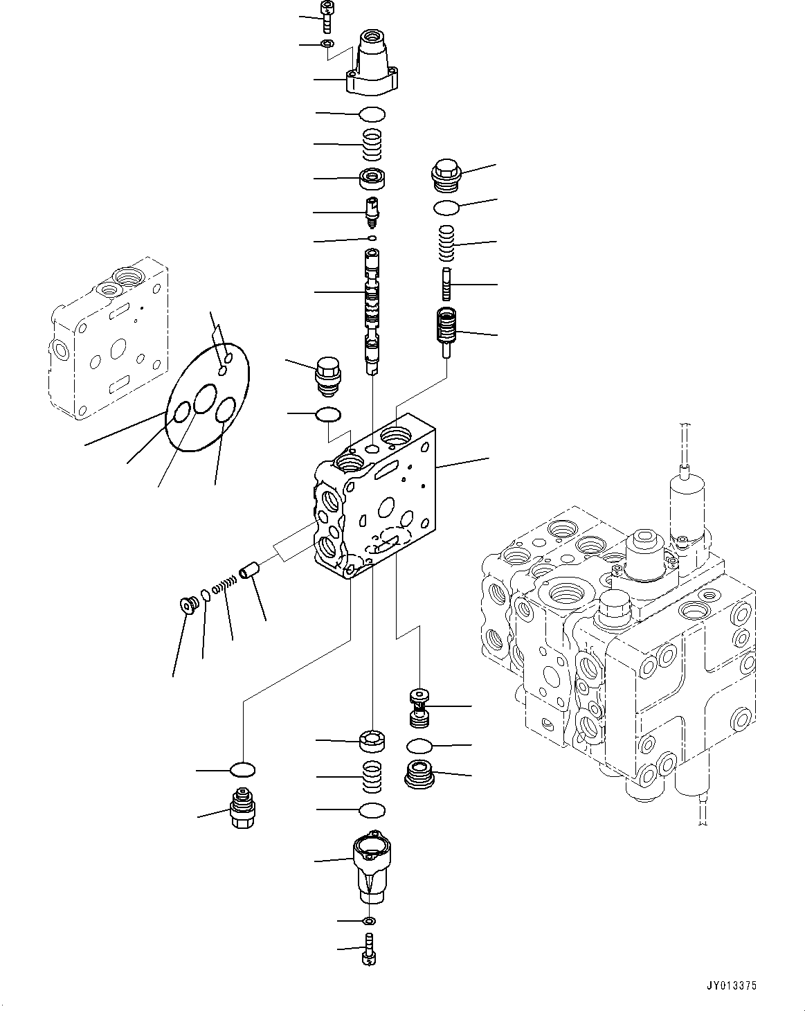 Komatsu parts book diagram for D65PX-16 S/N 80001-UP: МЄЭАЮ ёЮЩ ?МЯ, єЭДЫ ?Щ КЮЩМЮ, 4 КЮЩМЮ (6/11)(#80001-)