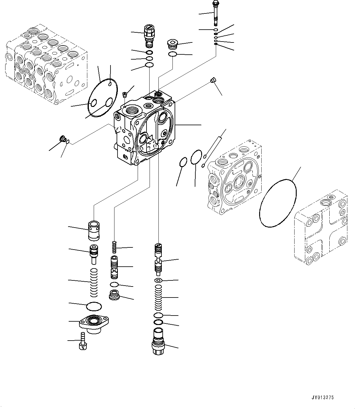 Komatsu parts book diagram for D65PX-16 S/N 80001-UP: МЄЭАЮ ёЮЩ ?МЯ, єЭДЫ ?Щ КЮЩМЮ, 5 КЮЩМЮ (8/12) (КЯЬ ?  ?ЭёЮЩ КЯЬ ? БЩД ДЮ ? ?Ю, ІЭ ?ІДЮ МЪ ?С •T)(#80001-)