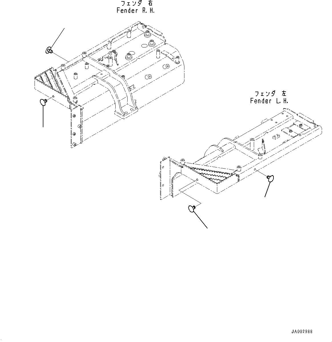 Komatsu parts book diagram for D65PX-16 S/N 80001-UP: МЄЭАЮ ёЮЩ ?МЯ, КЭДЮЪ ?Щ (КЯЬ ?  ?ЭёЮЩ КЯЬ ? БЩД ДЮ ? ?Ю, ІЭ ?ІДЮ МЪ ?С •T)(#80001-)