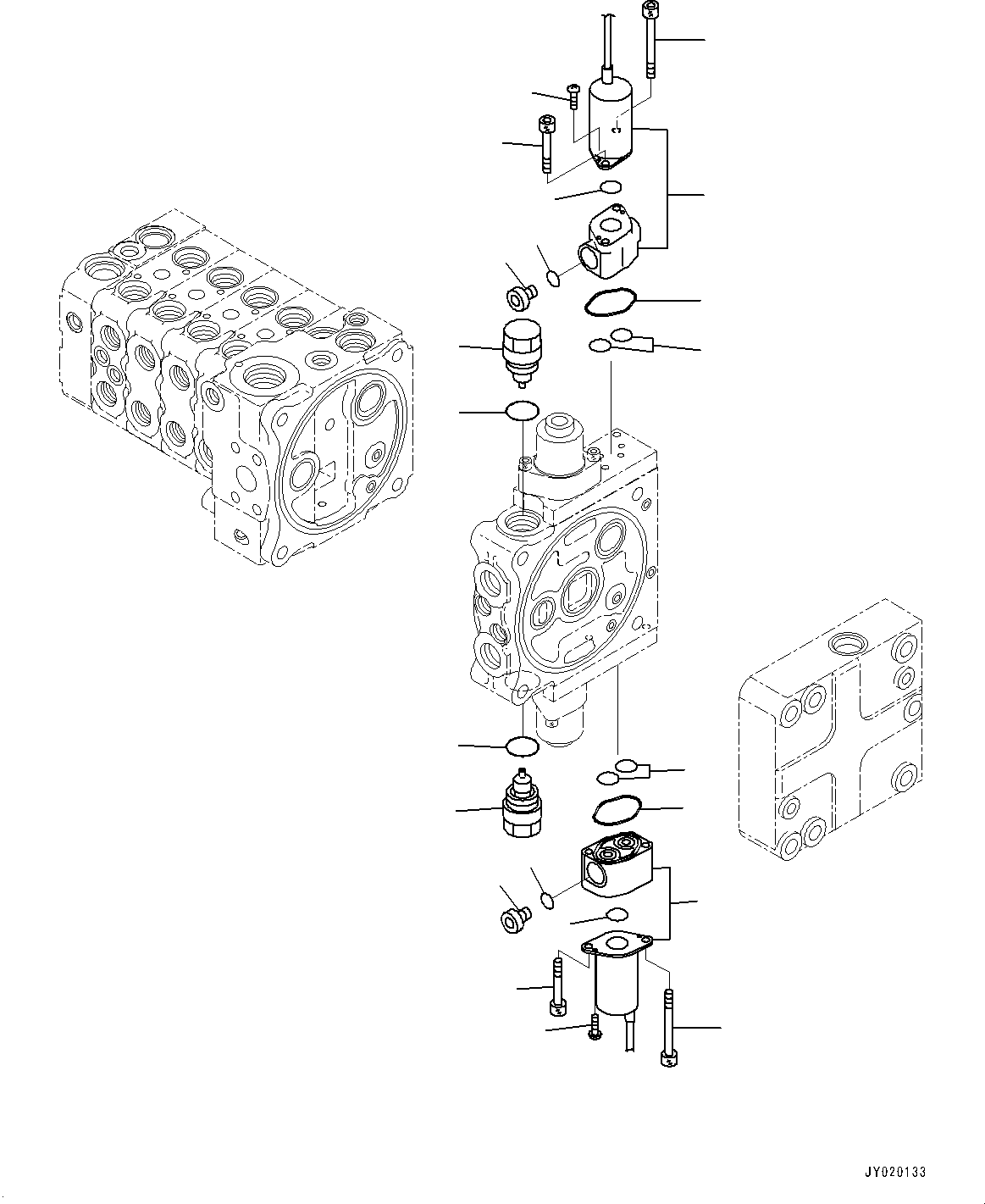 Komatsu parts book diagram for D65PX-16 S/N 80001-UP: МЄЭАЮ ёЮЩ ?МЯ, єЭДЫ ?Щ КЮЩМЮ, 5 КЮЩМЮ (11/12) (КЯЬ ? БЩД ЛЯЇБ ДЮ ? ?Ю •T)(#80001-)