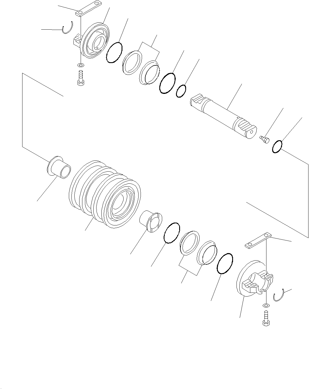 Komatsu parts book diagram for D65PX-16 S/N 80001-UP: ДЧЇёЫ ?Ч, АЮМЮЩ Ы ?Ч(#80012-)