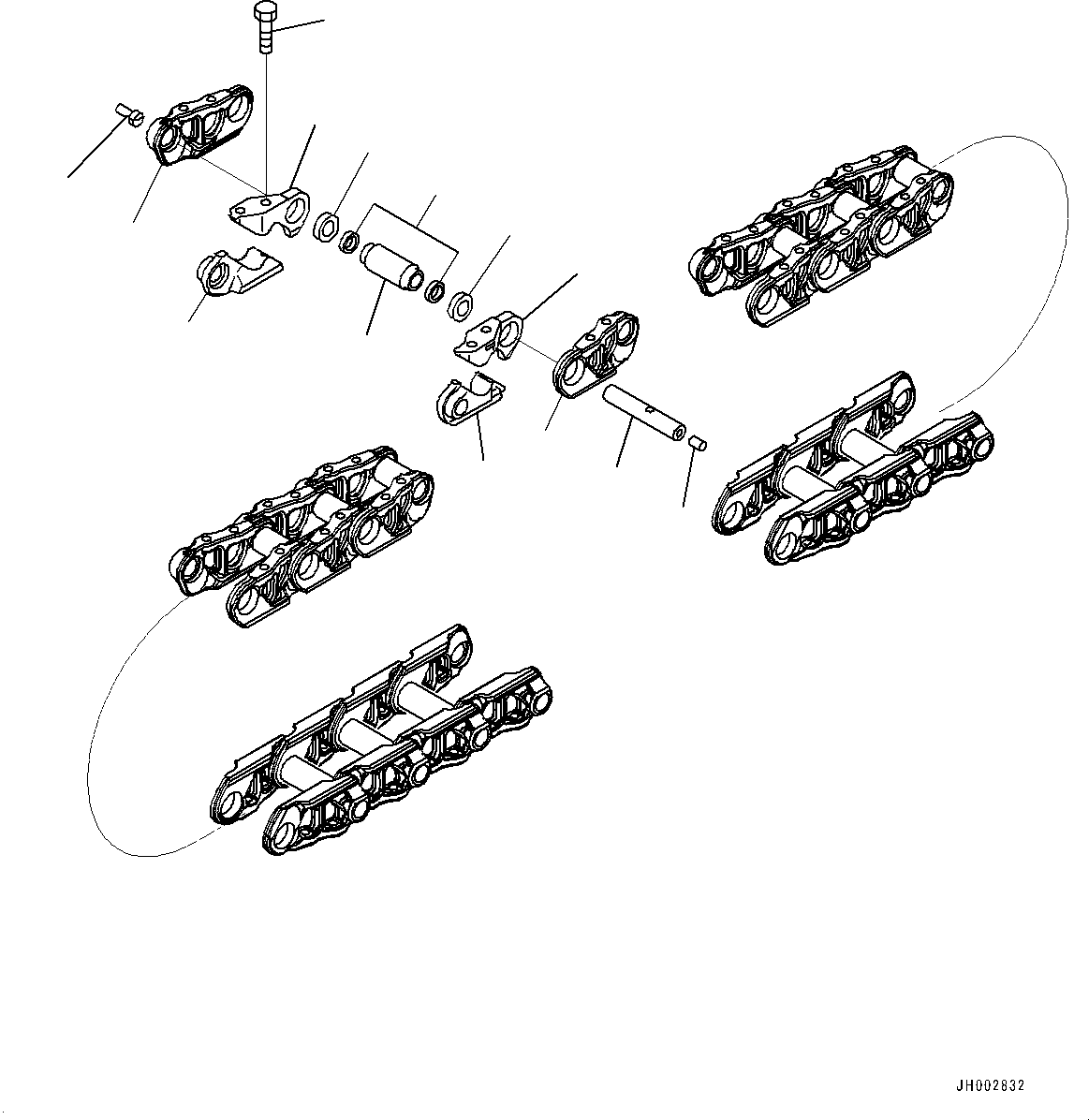 Komatsu parts book diagram for D65PX-16 S/N 80001-UP: ДЧЇё ШЭё  ?ѕЭМЮШ, (•в‹‹ђк—P, 90 ѕЇД,  ?ІЩ••“ьАІМЯ, ‹ ?‰ ? ШЭё)(#80001-)