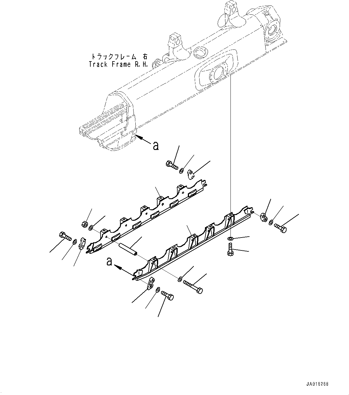 Komatsu parts book diagram for D65PX-16 S/N 80001-UP: ДЧЇёЫ ?Ч  ?Ю ?ДЮ, (•ЄЉ„ МЩ АІМЯ, PLUS АІМЯ ДЧЇё ј ? ?)(#80001-)