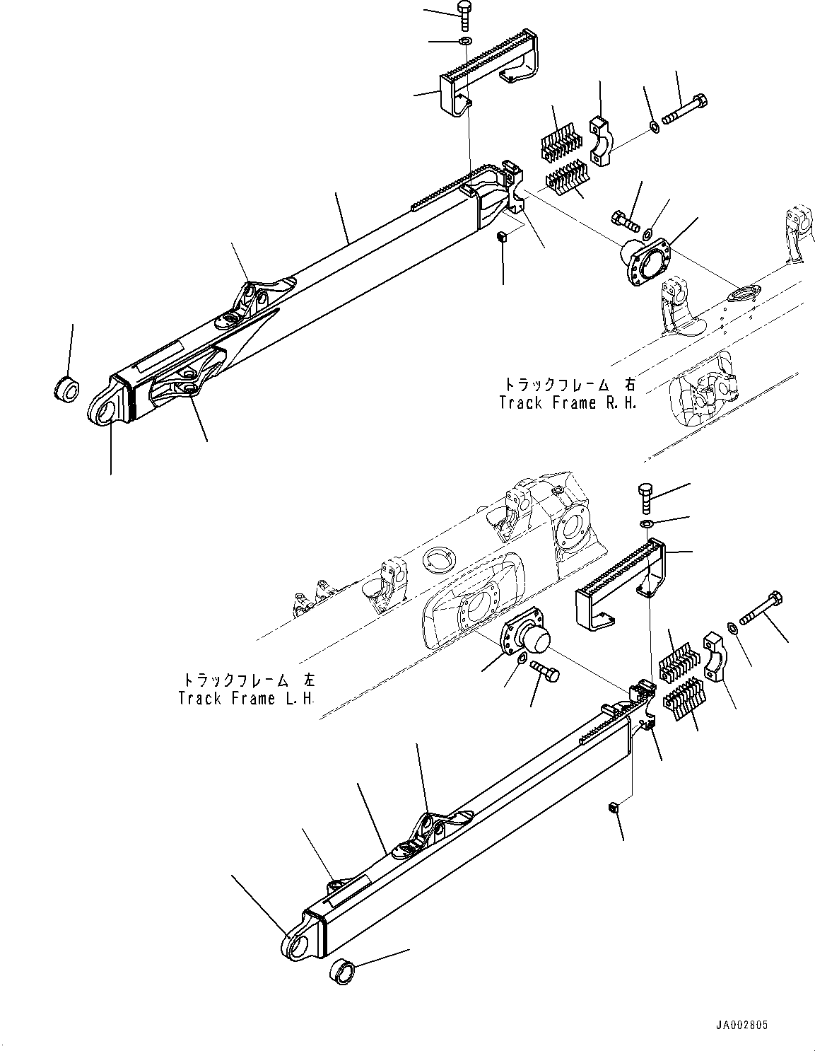 Komatsu parts book diagram for D65PX-16 S/N 80001-UP: ДЮ ? ?Ю МЪ ?С, (КЯЬ ? БЩД ЛЯЇБ ДЮ ? ?Ю •T)(#80001-)