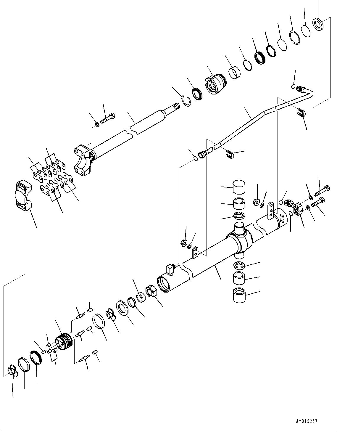Komatsu parts book diagram for D65PX-16 S/N 80001-UP: ДЮ ? ?Ю МЮЪ ?ДЮ ШМД јШЭАЮ, МЮЪ ?ДЮ ШМД јШЭАЮ ‰E Ќ\ђ ?•”•I(#80929-82864)