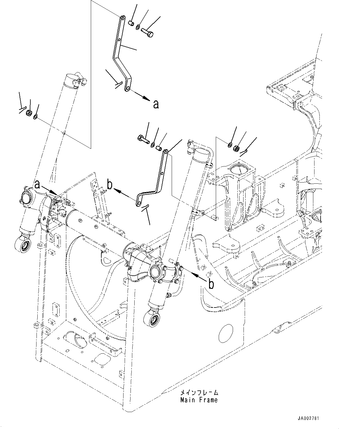 Komatsu parts book diagram for D65PX-16 S/N 80001-UP: ДЮ ? ?Ю МЮЪ ?ДЮ ШМД јШЭАЮ, јШЭАЮ ЊЕ’и•”•I (КЯЬ ?  ?ЭёЮЩ КЯЬ ? БЩД ДЮ ? ?Ю, ІЭ ?ІДЮ МЪ ?С •T)(#80001-)
