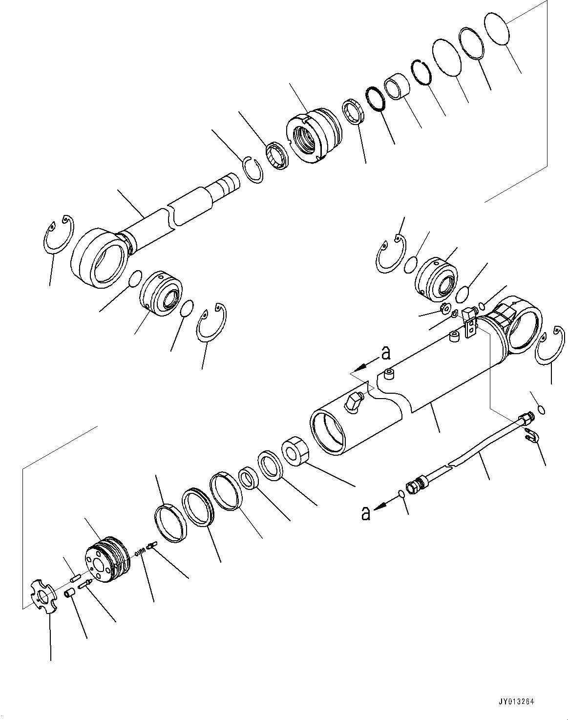Komatsu parts book diagram for D65PX-16 S/N 80001-UP: ДЮ ? ?Ю МЮЪ ?ДЮ  ?ЭёЮЩ јШЭАЮ,  ?ЭёЮЩ јШЭАЮ Ќ\ђ ?•”•I (КЯЬ ?  ?ЭёЮЩ КЯЬ ? БЩД ДЮ ? ?Ю, ІЭ ?ІДЮ МЪ ?С •T)(#80001-82492)