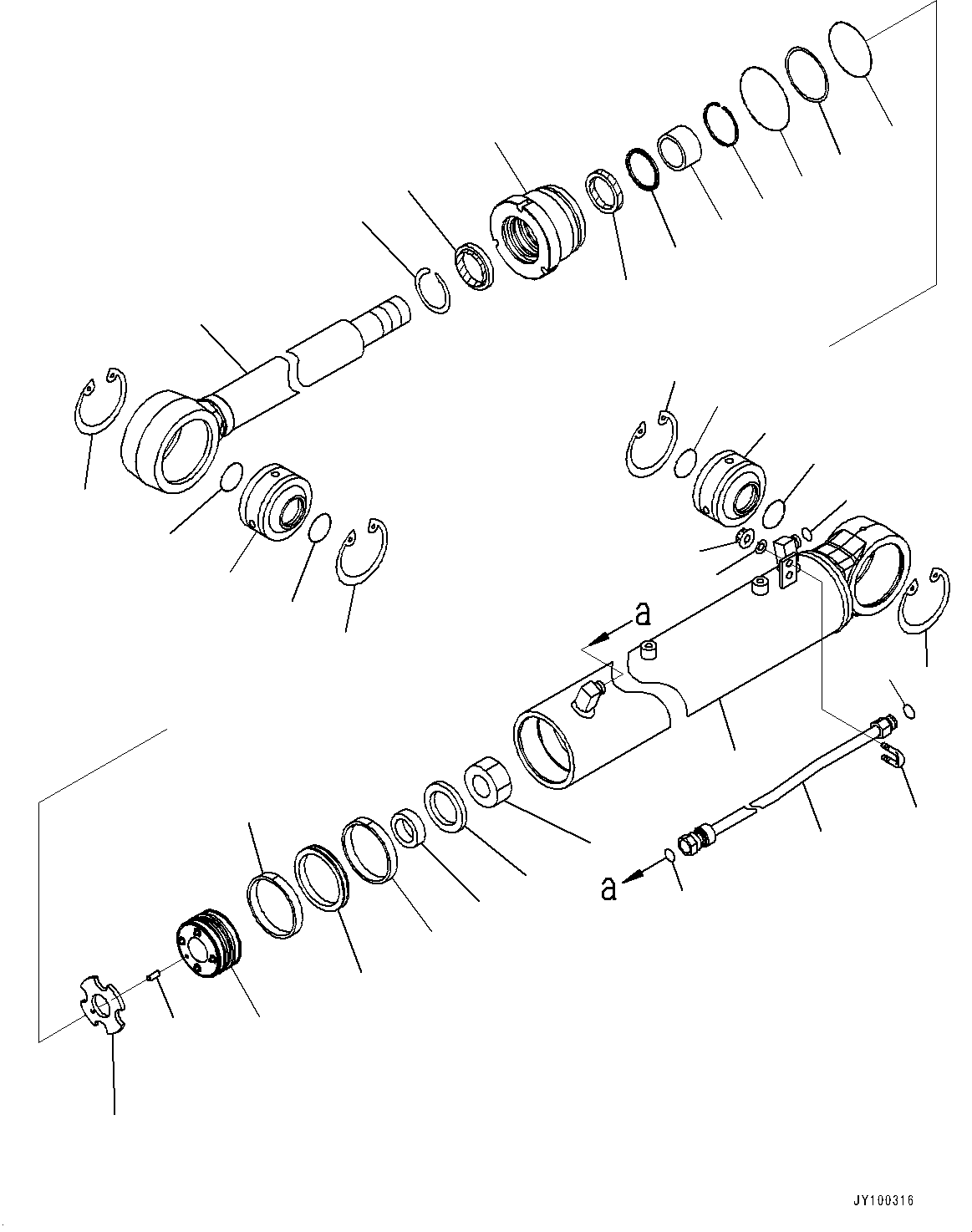 Komatsu parts book diagram for D65PX-16 S/N 80001-UP: ДЮ ? ?Ю МЮЪ ?ДЮ  ?ЭёЮЩ јШЭАЮ,  ?ЭёЮЩ јШЭАЮ Ќ\ђ ?•”•I (КЯЬ ?  ?ЭёЮЩ КЯЬ ? БЩД ДЮ ? ?Ю, ІЭ ?ІДЮ МЪ ?С •T)(#82493-)