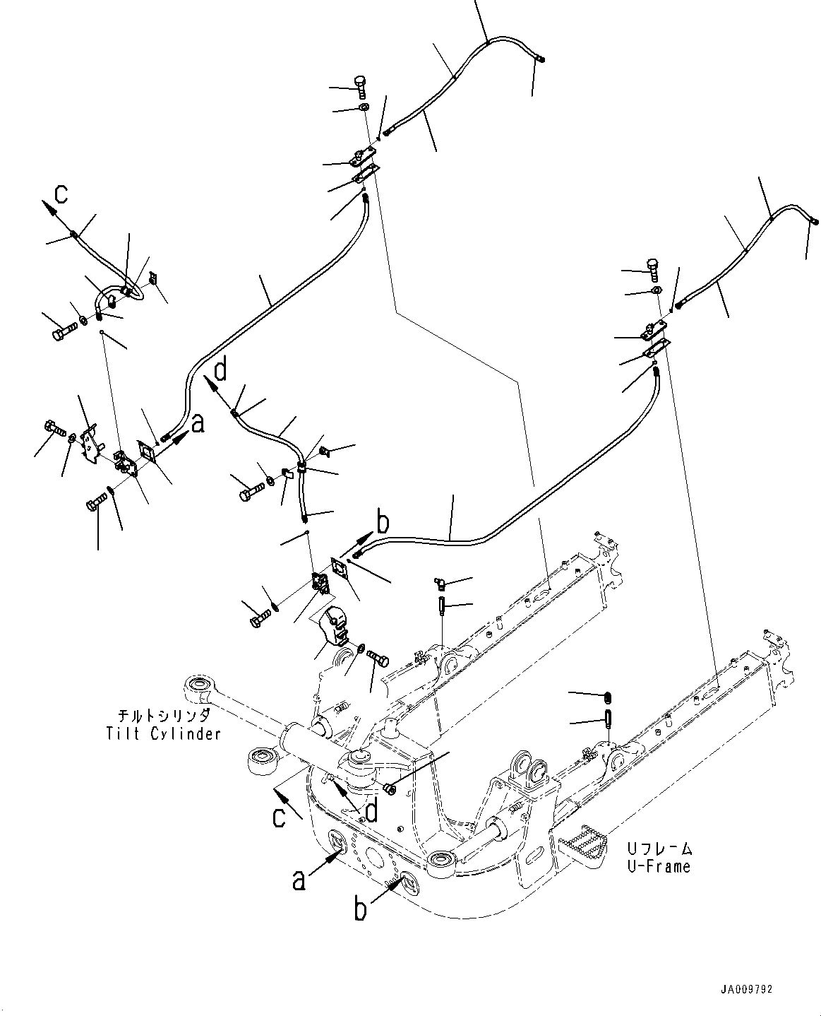Komatsu parts book diagram for D65PX-16 S/N 80001-UP: ДЮ ? ?Ю МЮЪ ?ДЮ БЩД јШЭАЮ ”ZЉЗ, БЩД јШЭАЮ ”ZЉЗ (КЯЬ ?  ?ЭёЮЩ КЯЬ ? БЩД ДЮ ? ?Ю, ІЭ ?ІДЮ МЪ ?С •T)(#80001-)