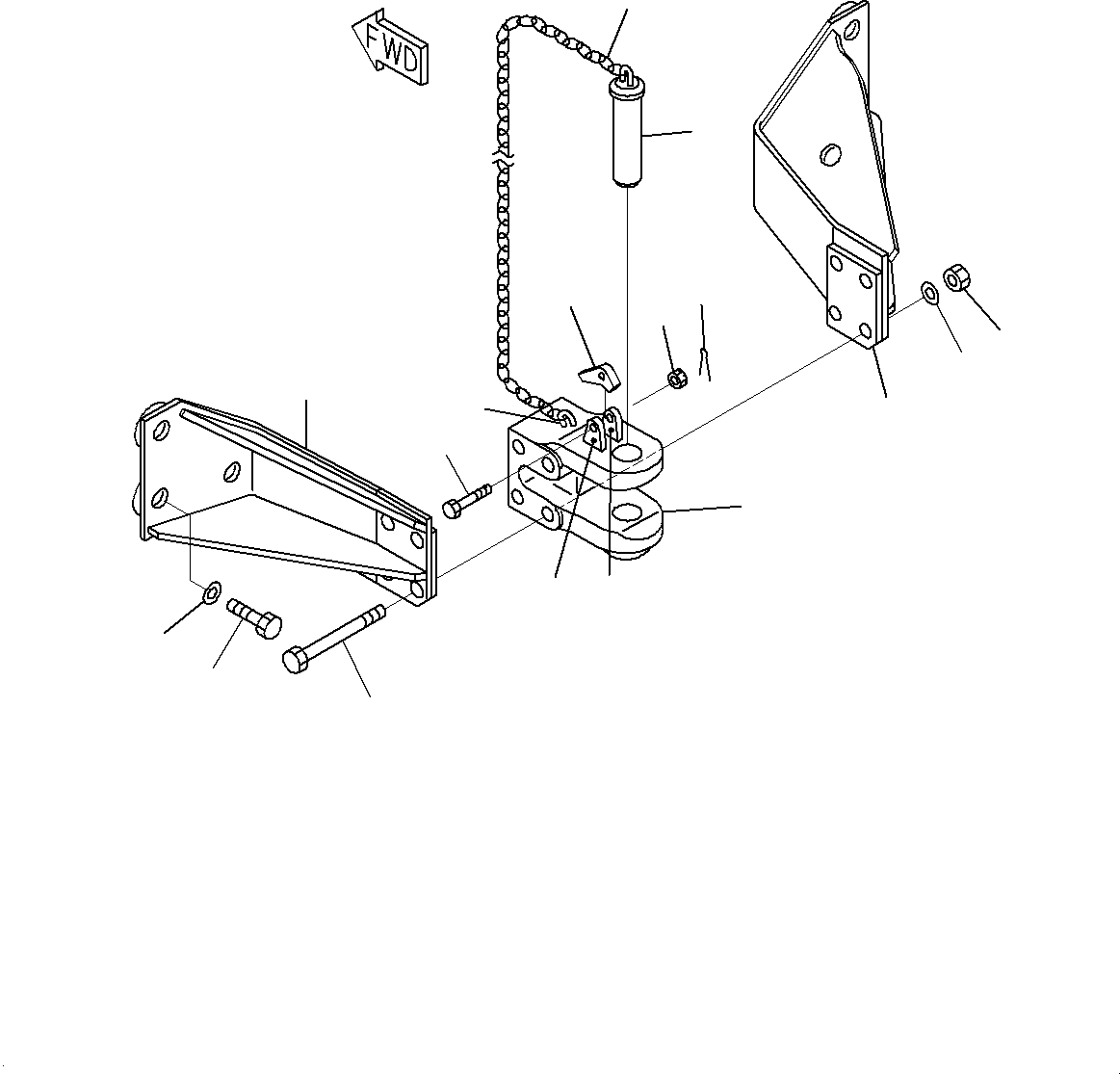 Komatsu parts book diagram for D65PX-16 S/N 80001-UP: ДЮЫ ?КЮ, (ШјЮЇДЮ АІМЯ)(#80001-)