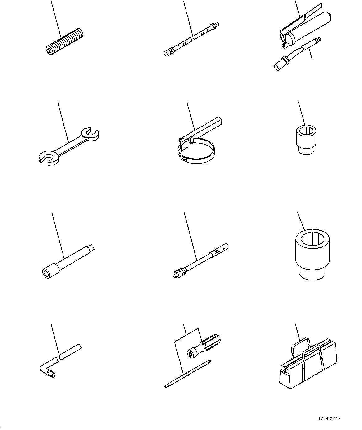 Komatsu parts book diagram for D65PX-16 S/N 80001-UP: В ?Щ, (#80001-)