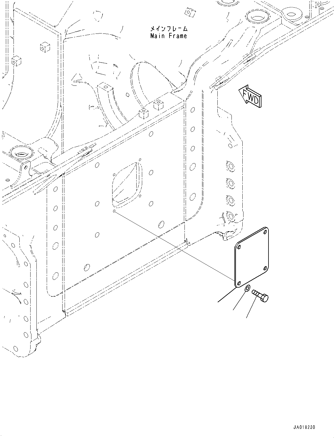 Komatsu parts book diagram for D65PX-16 S/N 80001-UP: ТІЭ МЪ ?С  ?КЮ ?, (#80001-)