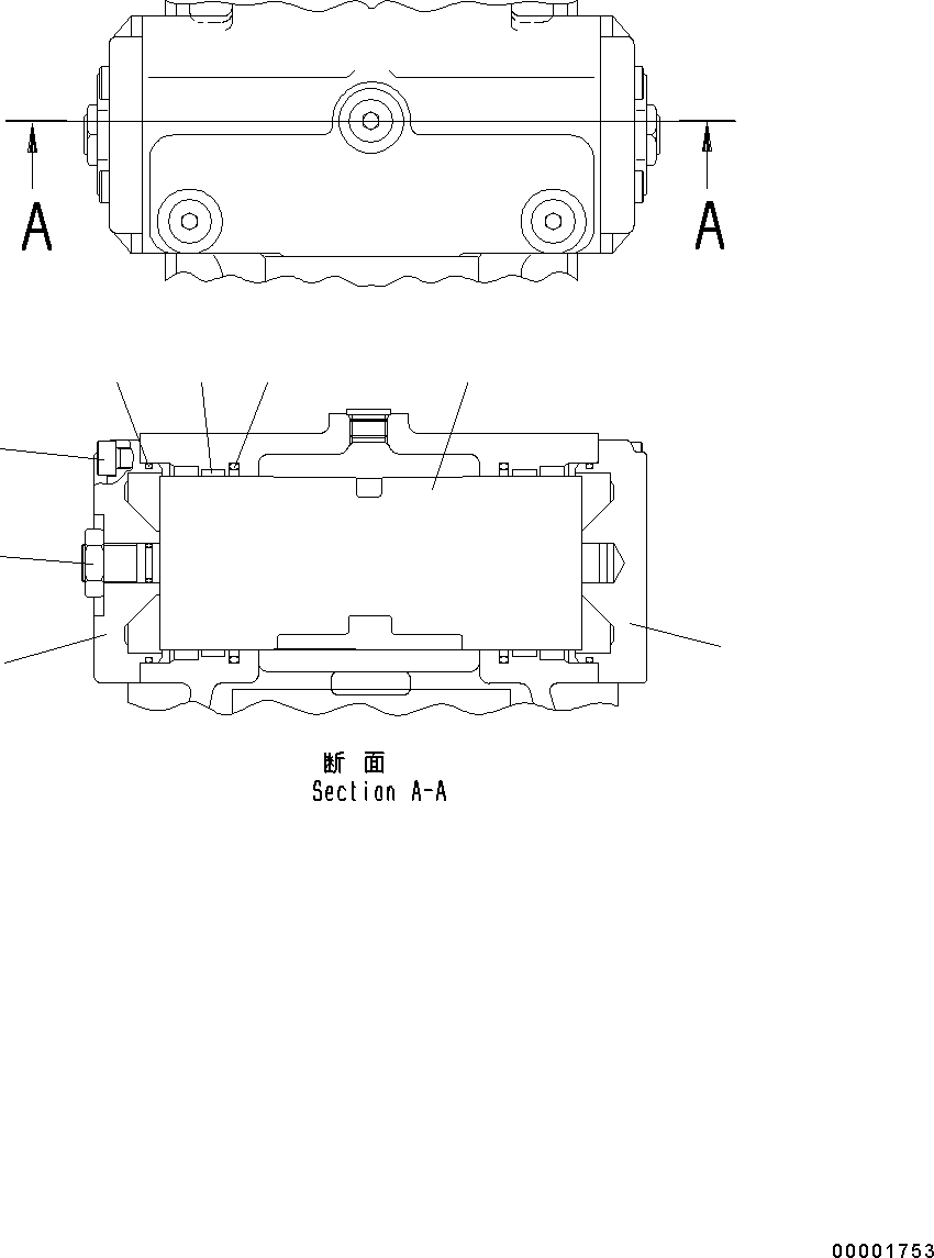 Wheel Loaders Komatsu / WA200-6 S/N C10001-UP(0000250B) / Hydrostatic Transmission (HST) Pump And Motor Pump, Inner Parts (3/14) (#C10001-)(F002003 : F2430-001003)
