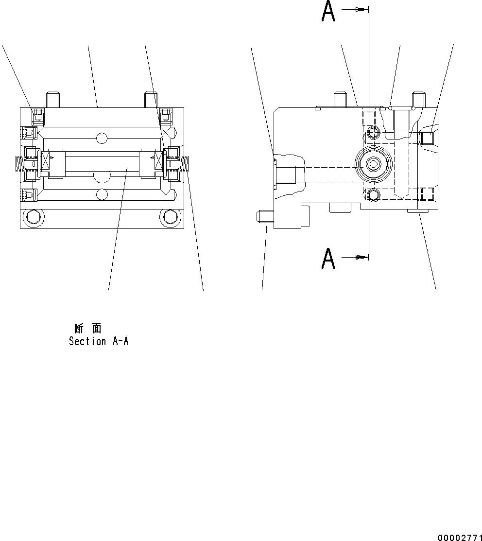 Wheel Loaders Komatsu / WA200-6 S/N C10001-UP(0000250B) / Hydrostatic Transmission (HST) Pump And Motor Pump, Inner Parts (13/14) (#C10001-)(F002013 : F2430-001013)
