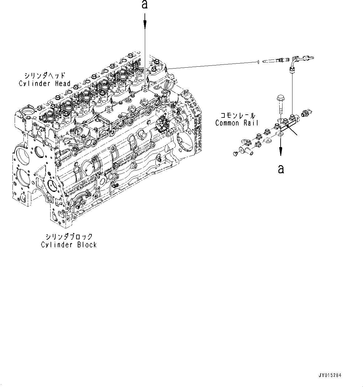 Komatsu parts book diagram for SAA6D107E-1CC S/N 26540705-UP (For GD655-5/GD675-5): CAUTION PLATES (#26540705-)