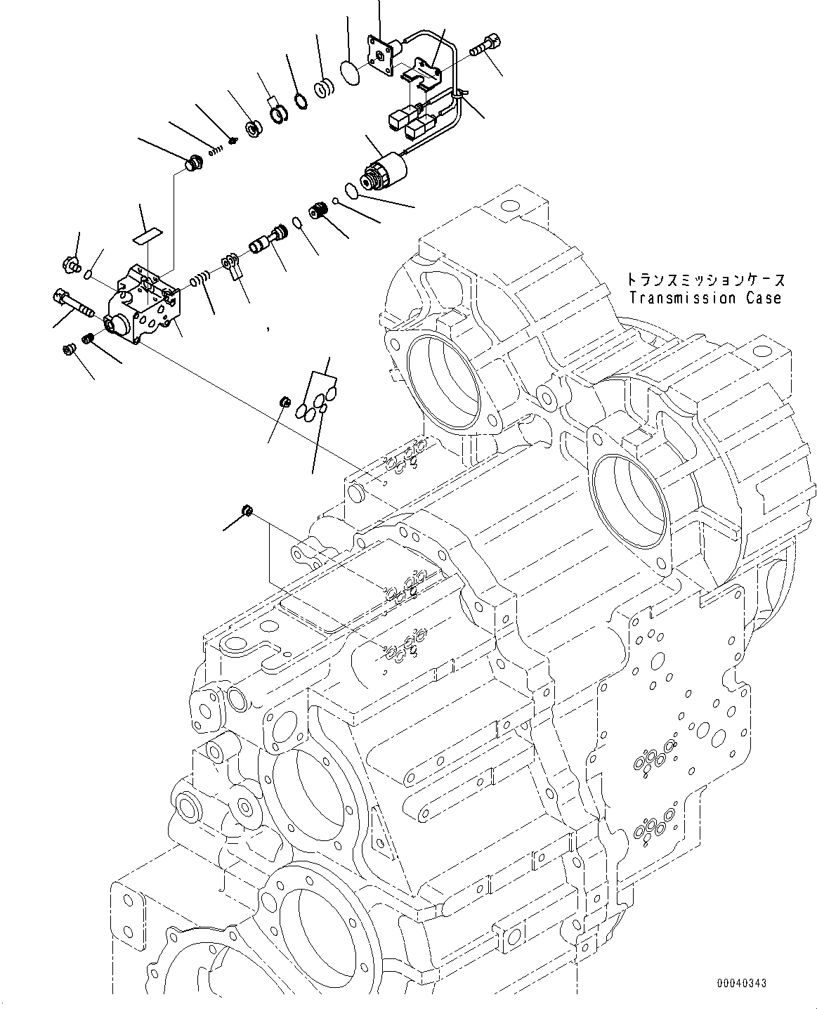 Wheel Loaders Komatsu / WA380-6 S/N 65949-UP(0000290c) / Torque Converter and Transmission, ECMV Valve, 3rd and 4th (#65949-)(F002010 : F4300-001010)