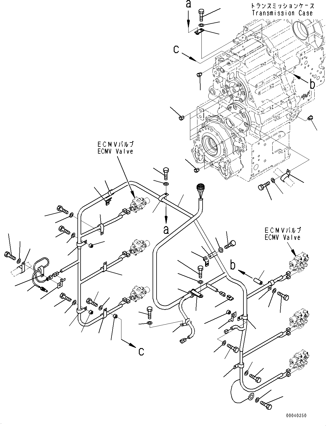 Wheel Loaders Komatsu / WA380-6 S/N 65949-UP(0000290c) / Torque Converter and Transmission, Accessory (2/2) (#65949-)(F004015 : F4300-003015)