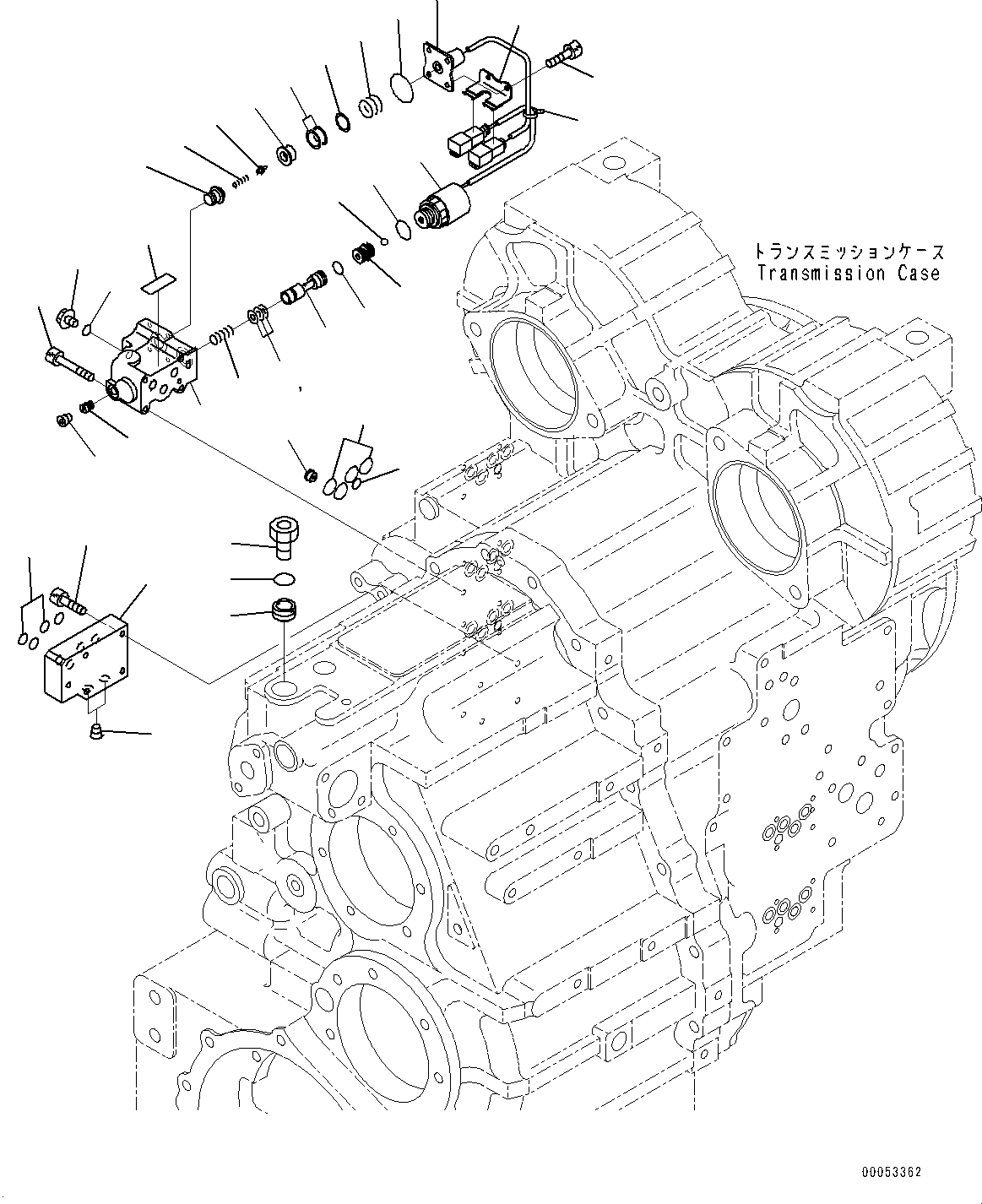 Wheel Loaders Komatsu / WA380-6 S/N 65949-UP(0000290c) / Torque Converter and Transmission, ECMV Valve (#65949-)(F003013 : F4300-002013)