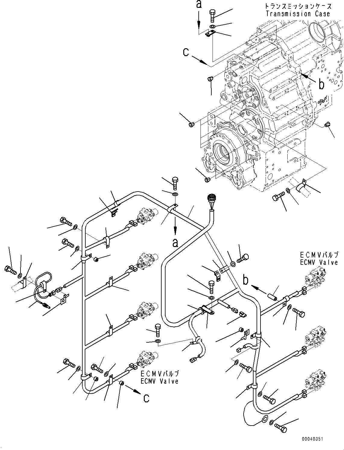 Wheel Loaders Komatsu / WA380-6 S/N 65949-UP(0000290c) / Torque Converter and Transmission, Accessory (2/2) (#65949-)(F003016 : F4300-002016)