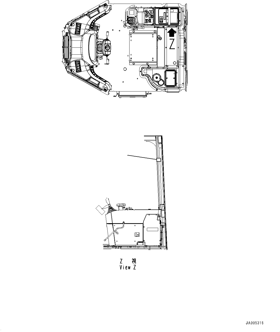 Wheel Loaders Komatsu / WA380-6 S/N 65949-UP(0000290c) / KOMTRAX Plate (#65949-)(U023001 : U0205-001001)