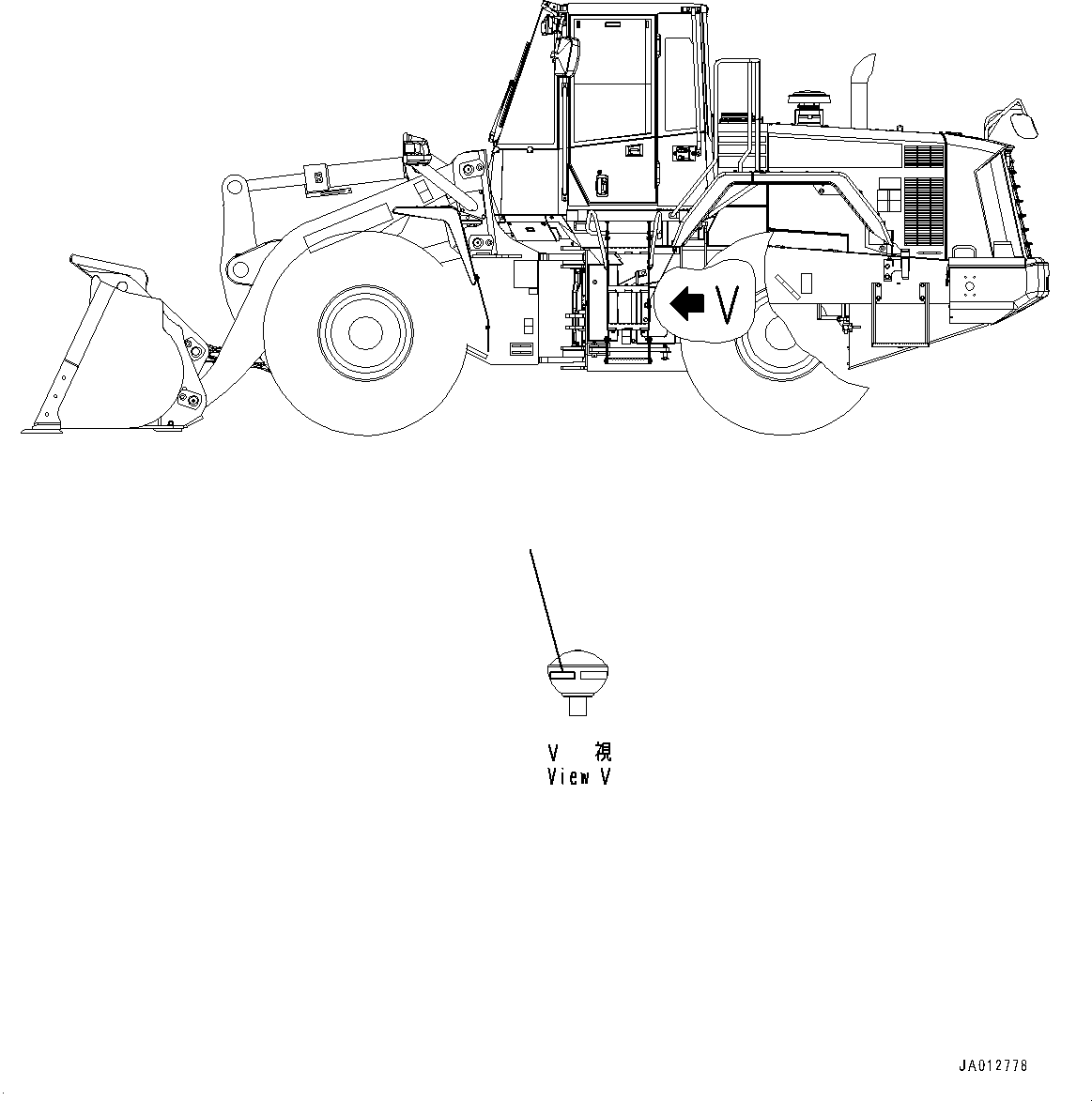Wheel Loaders Komatsu / WA380-6 S/N 65949-UP(0000290c) / Hazard Level Plates (#65949-)(U024001 : U0208-002001)
