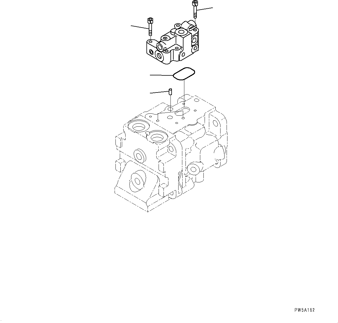 Bulldozers Komatsu / D155AX-6 S/N 81028-UP(0000293c) / Power Train Hydraulic Oil Piping, Fan Pump (4/7) (#81125-81669)(F011012 : F2720-004011)