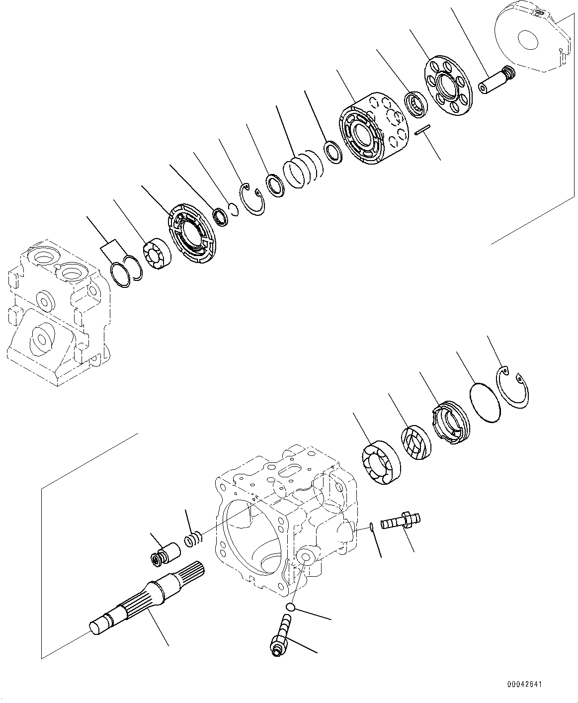 Bulldozers Komatsu / D155AX-6 S/N 81028-UP(0000293c) / Power Train Hydraulic Oil Piping, Fan Pump (2/5) (#81028-81086)(F009009 : F2720-009009)