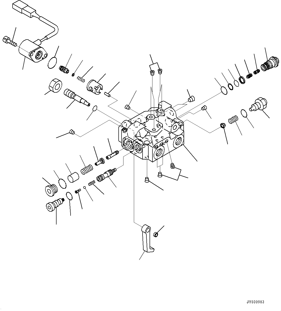 Wheel Loaders Komatsu / WA430-6 S/N 65501-UP (ecot3, For EU)(0000305c) / Hydraulic Pump, Loader Pump (3/4) (#65001-)(H009004 : H0210-001003)