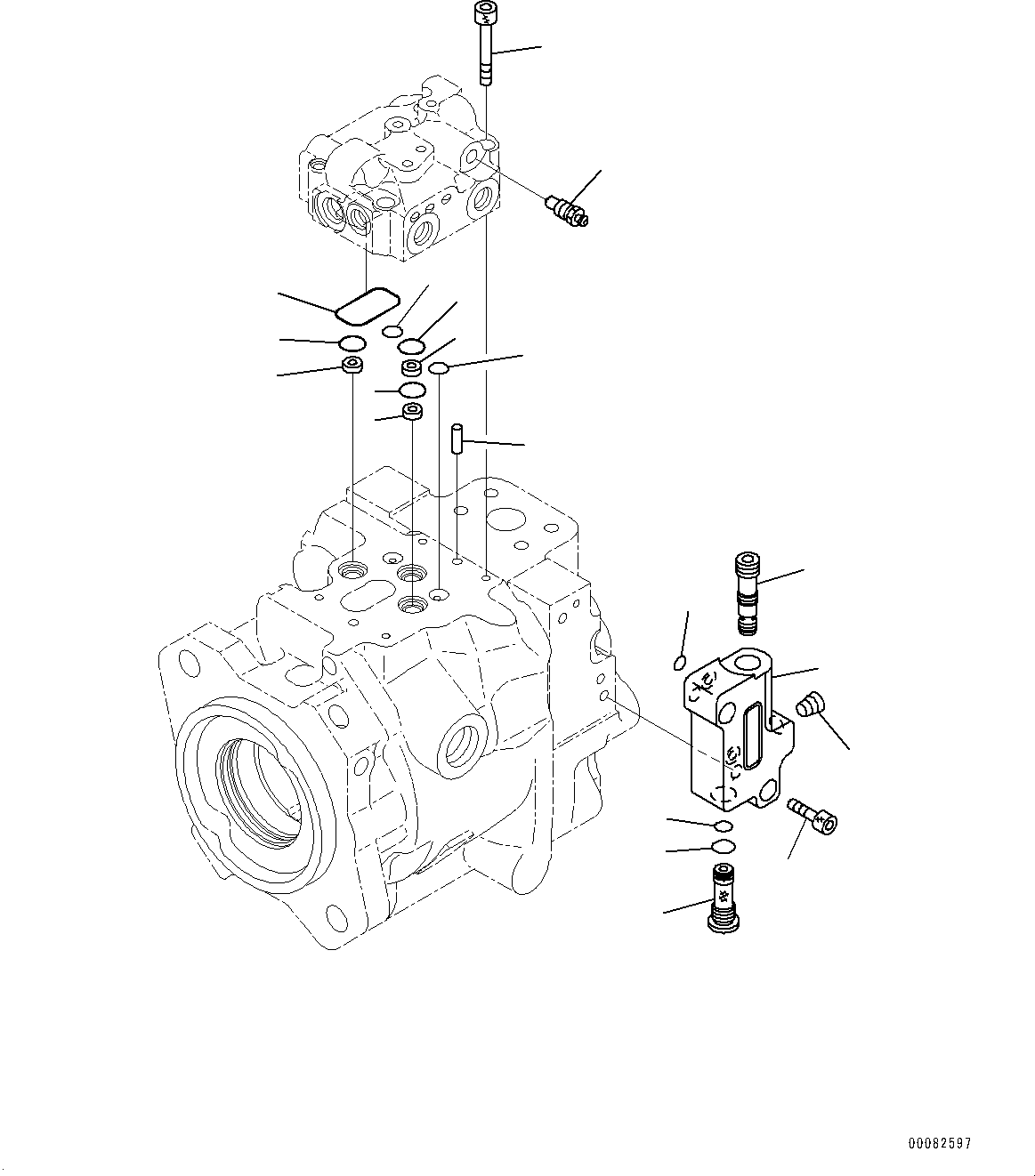 Wheel Loaders Komatsu / WA430-6 S/N 65501-UP (ecot3, For EU)(0000305c) / Hydraulic Pump, Loader Pump (4/4) (#65571-65816)(H009006 : H0210-001004A)