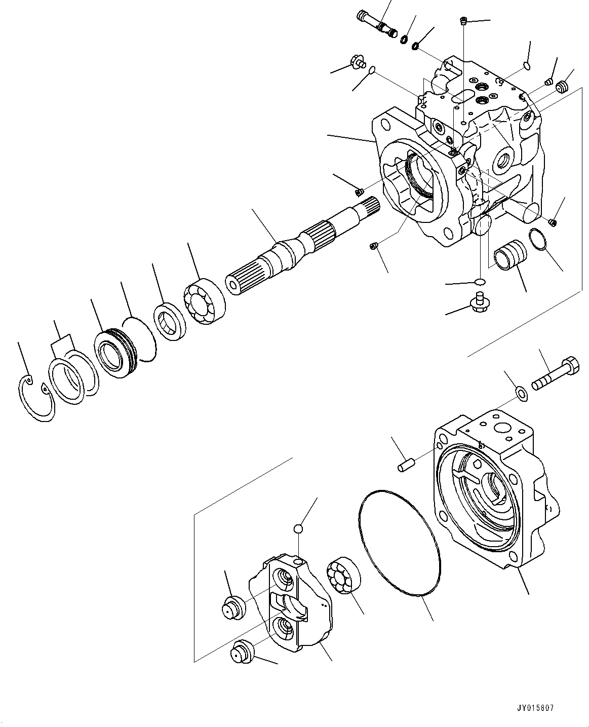 Wheel Loaders Komatsu / WA430-6 S/N 65501-UP (ecot3, For EU)(0000305c) / Hydraulic Pump, Steering Pump (2/4) (#65001-)(H009011 : H0210-001007)