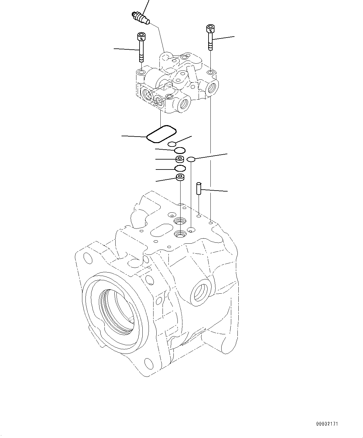 Wheel Loaders Komatsu / WA430-6 S/N 65501-UP (ecot3, For EU)(0000305c) / Hydraulic Pump, Fan Pump (1/6) (#65001-65939)(H009015 : H0210-001010)