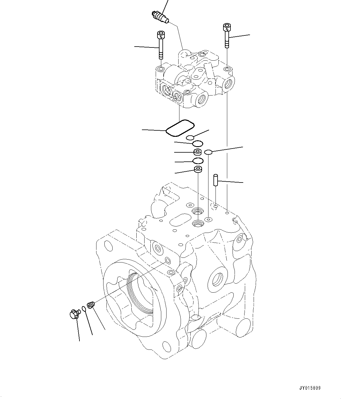 Wheel Loaders Komatsu / WA430-6 S/N 65501-UP (ecot3, For EU)(0000305c) / Hydraulic Pump, Fan Pump (1/6) (#65940-)(H009016 : H0210-001010A)