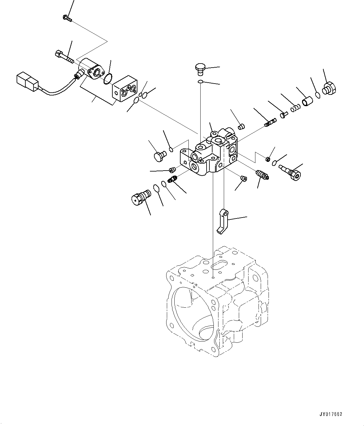 Wheel Loaders Komatsu / WA430-6 S/N 65501-UP (ecot3, For EU)(0000305c) / Hydraulic Pump, Fan Pump (4/6) (#65940-)(H009021 : H0210-001013A)