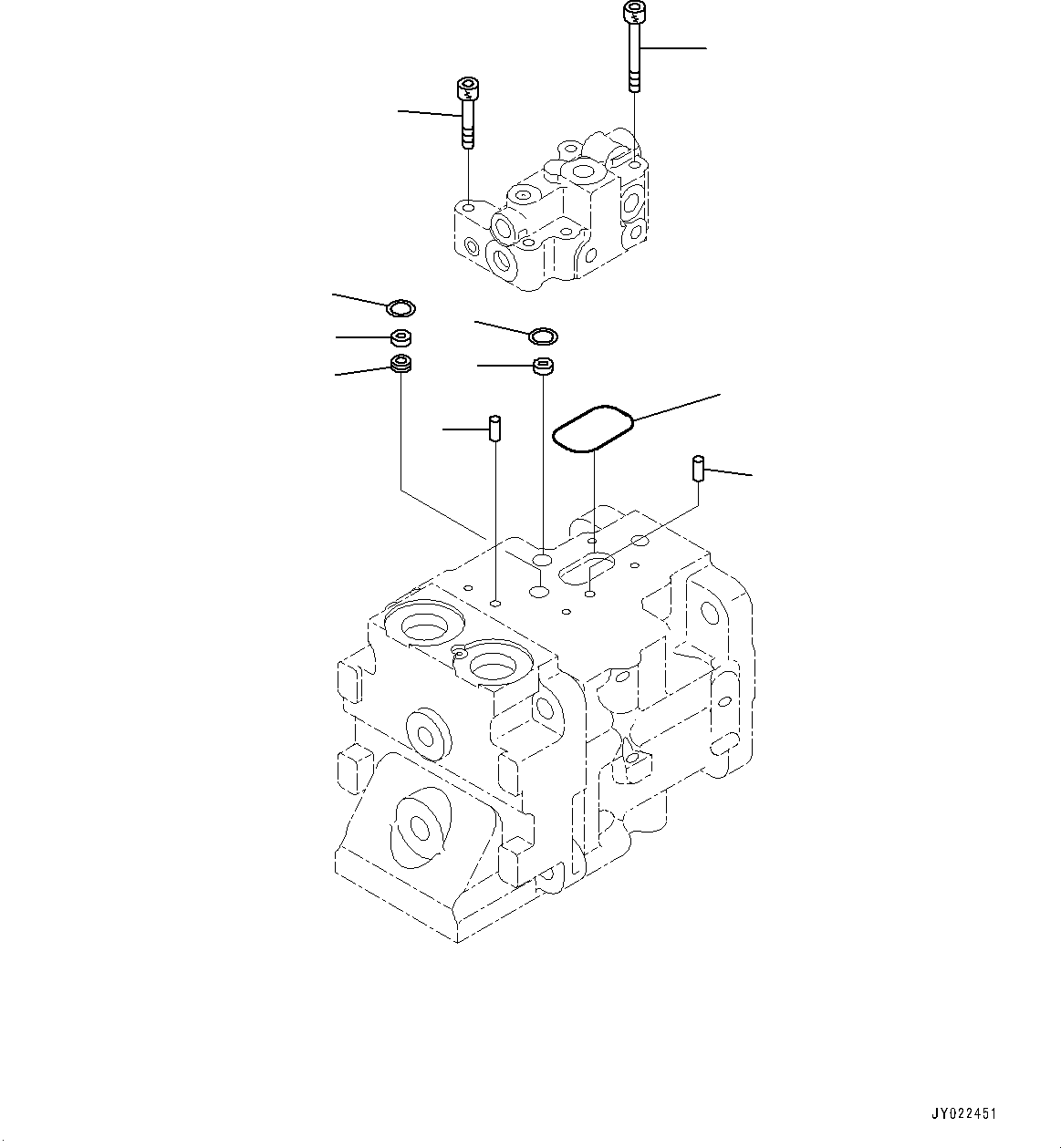 Wheel Loaders Komatsu / WA430-6 S/N 65501-UP (ecot3, For EU)(0000305c) / Hydraulic Pump, Fan Pump (6/6) (#65940-)(H009023 : H0210-001015)
