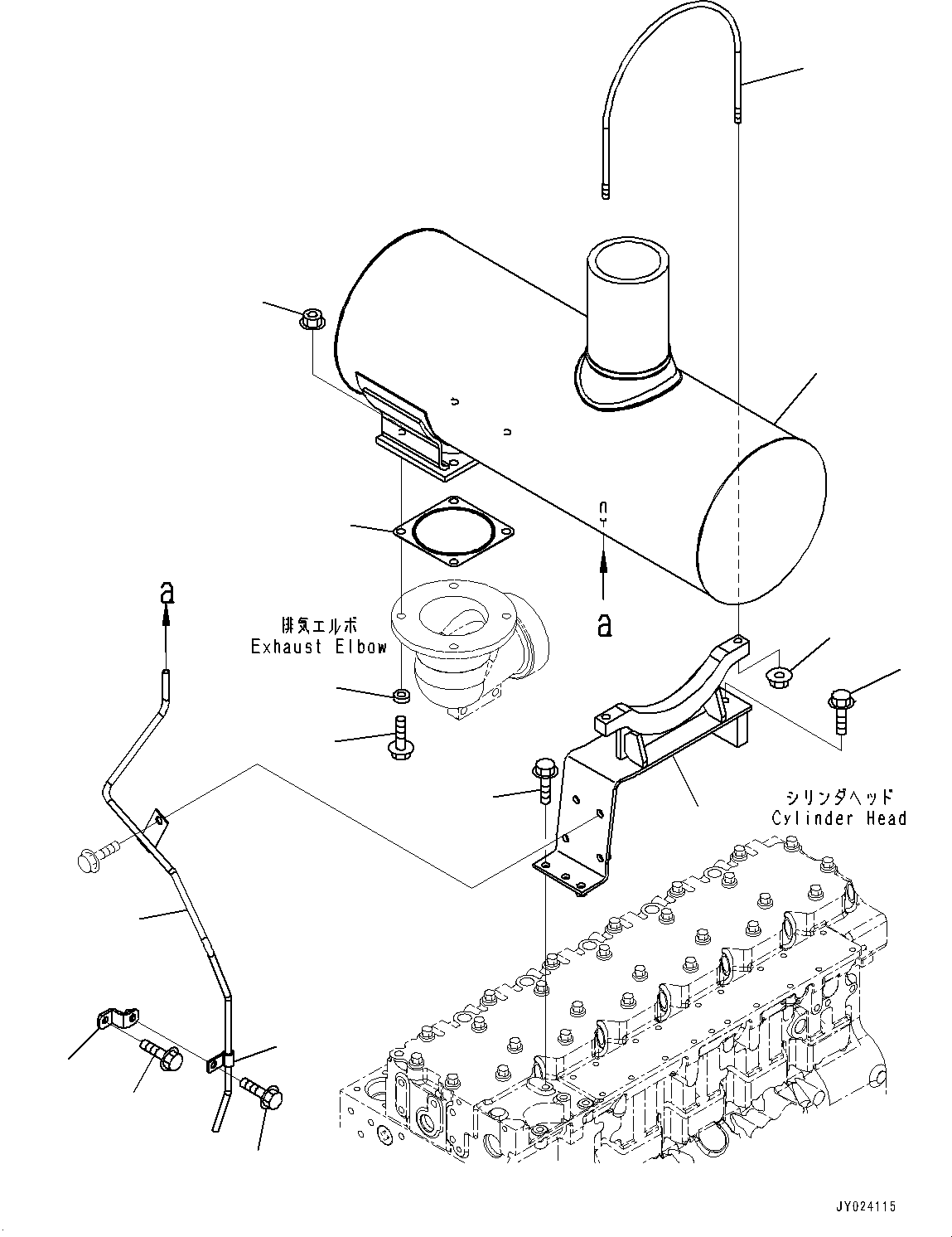 Engines Komatsu / SAA6D114E-3C S/N 26856759-UP (For WA430-6)(0000309c) / Tappet (#26850588-)(B006001 : ABB00-001001)