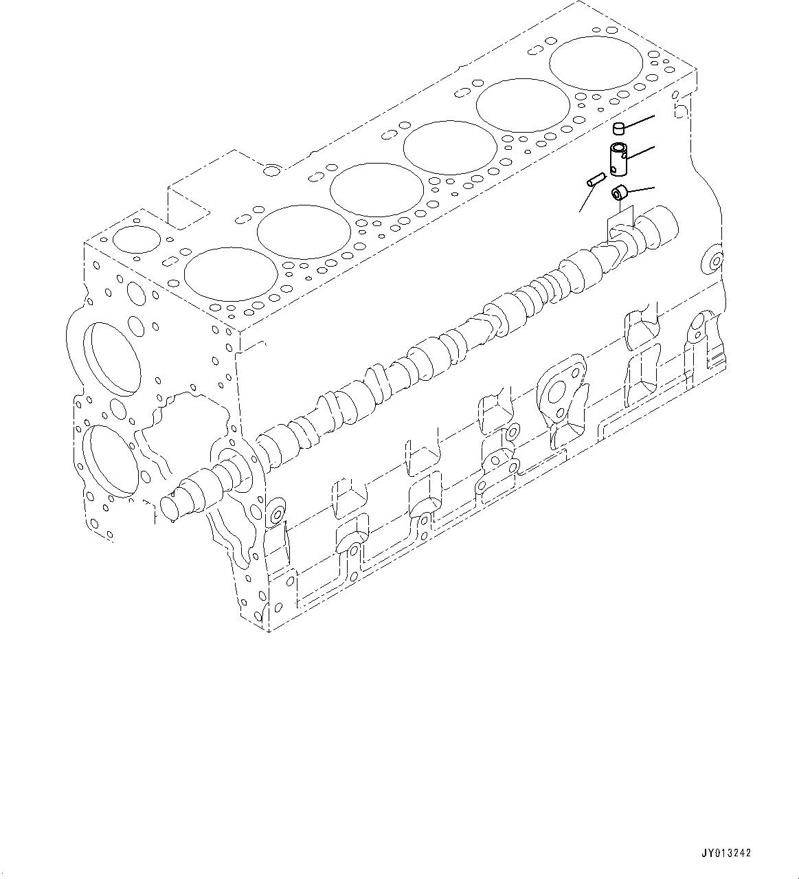 Engines Komatsu / SAA6D114E-3C S/N 26856759-UP (For WA430-6)(0000309c) / Engine Oil Pan, Supply Parts(B011000 : X16-0A90530)