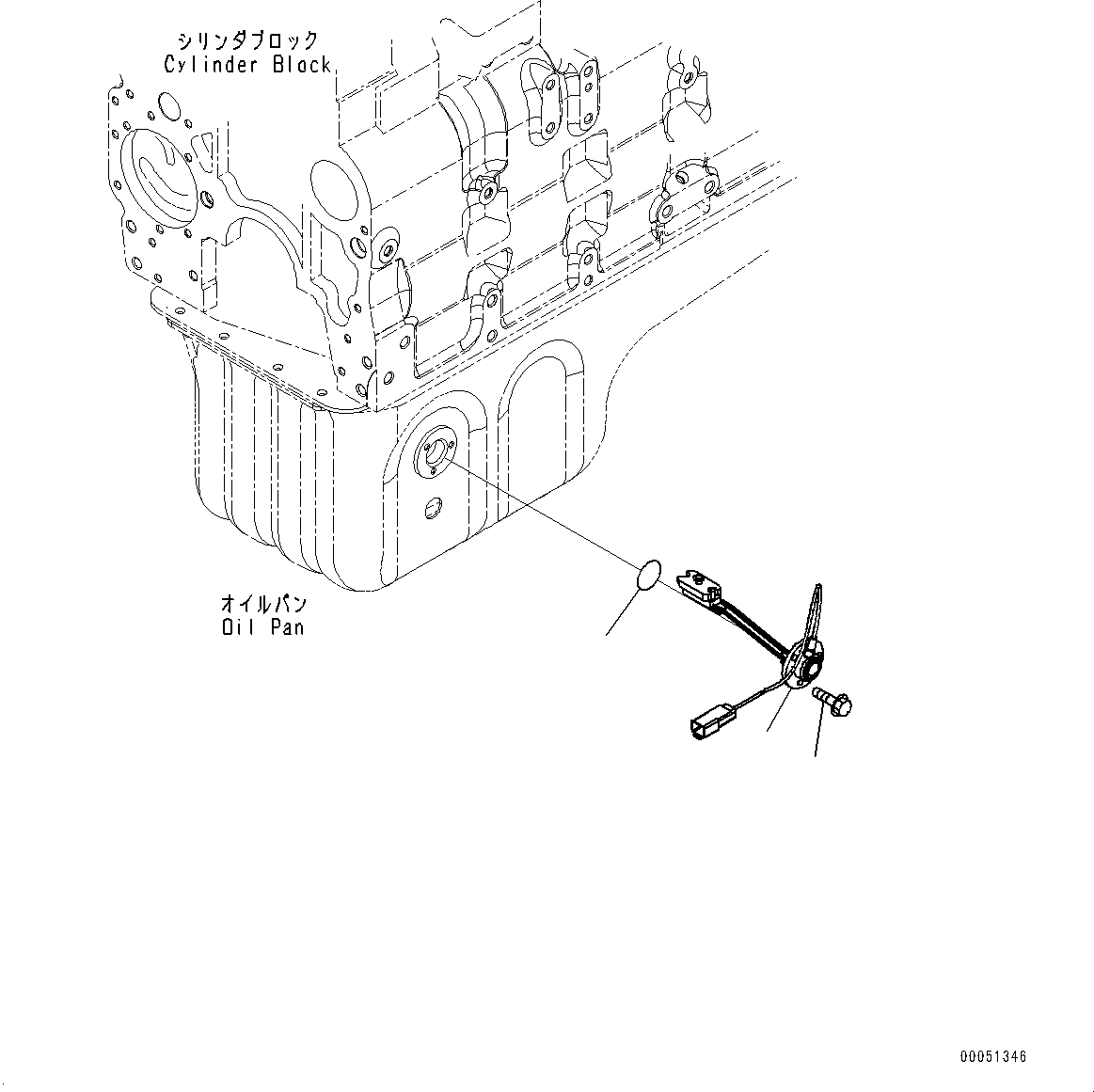 Engines Komatsu / SAA6D114E-3C S/N 26856759-UP (For WA430-6)(0000309c) / Breather Related Parts(B018000 : BR 9257)