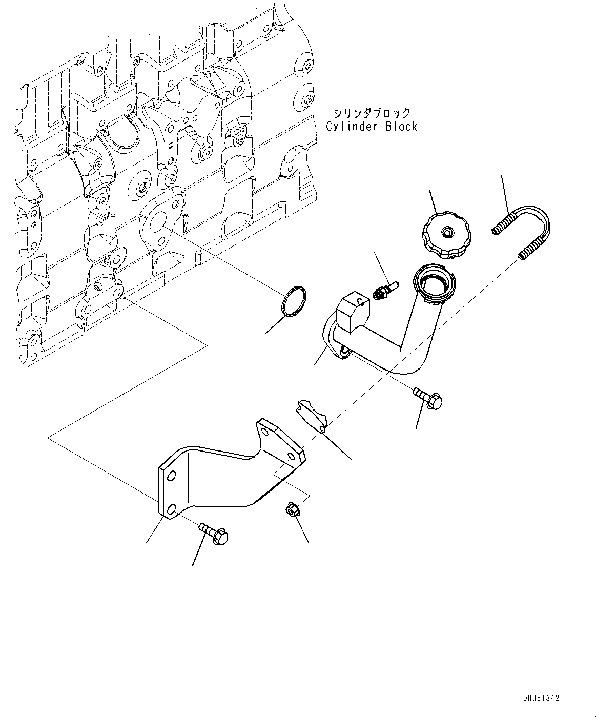 Engines Komatsu / SAA6D114E-3C S/N 26856759-UP (For WA430-6)(0000309c) / Crankshaft (#26856759-)(B020001 : A2319-001001)