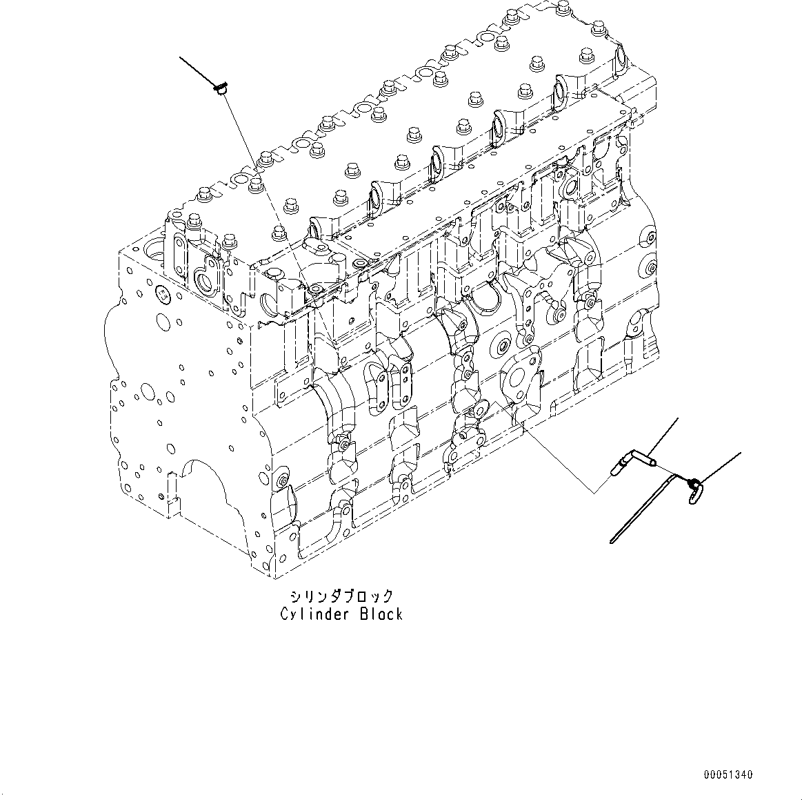 Engines Komatsu / SAA6D114E-3C S/N 26856759-UP (For WA430-6)(0000309c) / Vibration Damper (#26856759-)(B021001 : ADA00-001001)