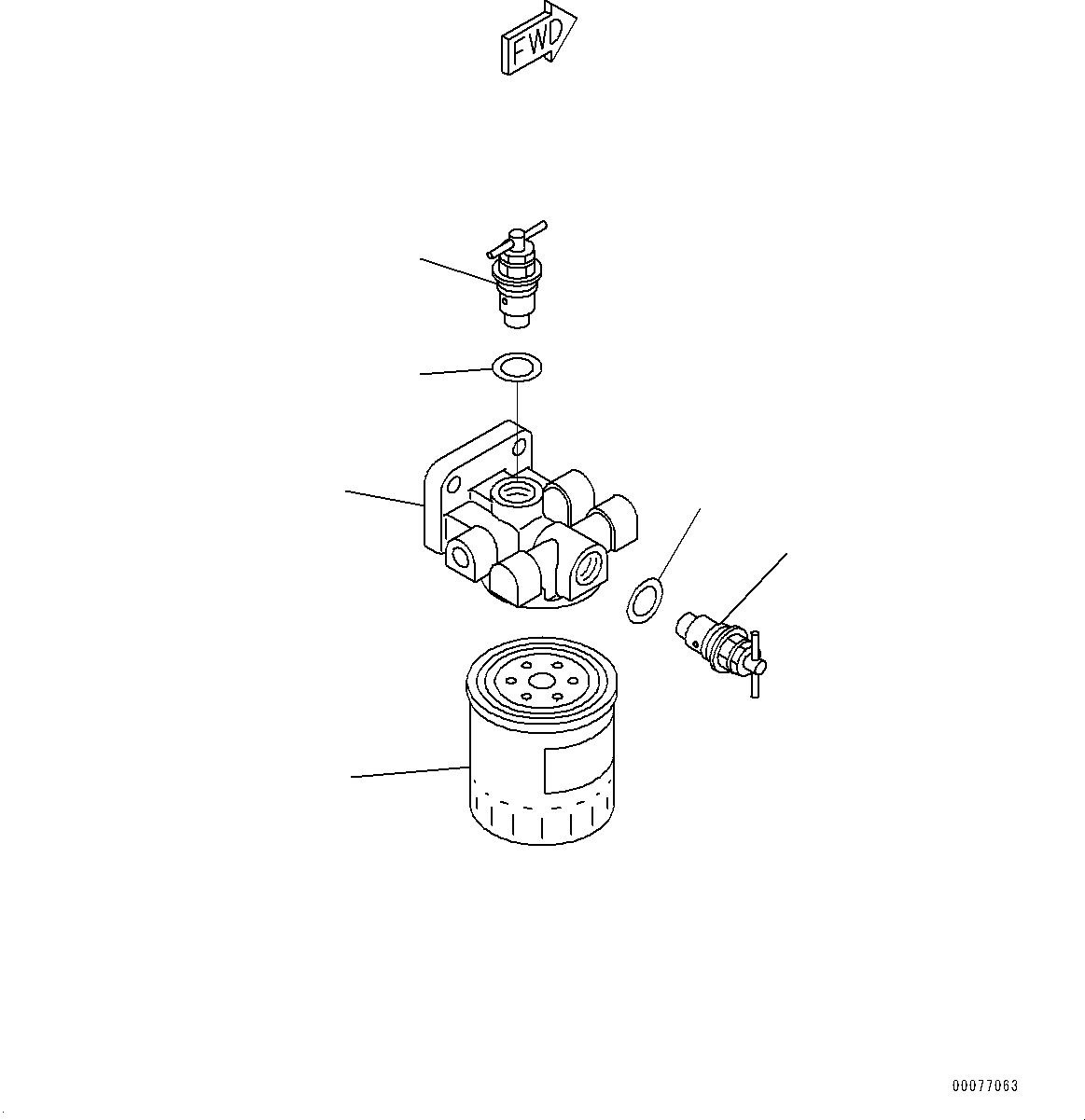 Engines Komatsu / SAA6D114E-3C S/N 26856759-UP (For WA430-6)(0000309c) / Alternator Cover, 90Amp.(F006000 : X16-0A11150)