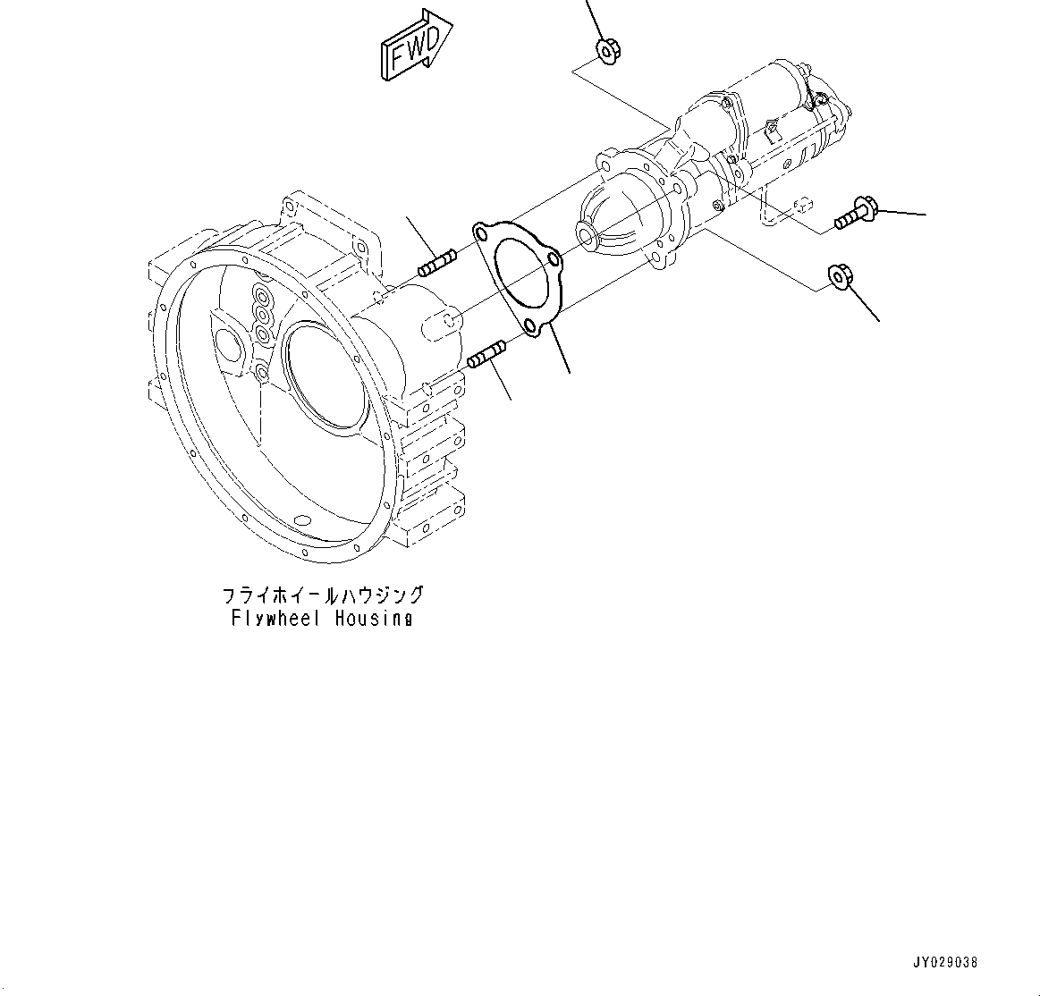 Engines Komatsu / SAA6D114E-3C S/N 26856759-UP (For WA430-6)(0000309c) / FIELD REPAIR SERVICE PARTS(Y000000 : |Y000000)