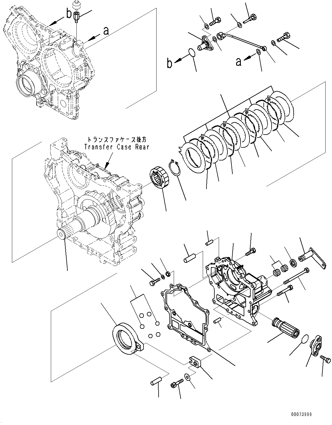 Wheel Loaders Komatsu / WA320PZ-6 S/N 70452-UP (For EU)(0000339c) / Transfer, Parking Brake (#70452-)(F001005 : F2420-002005)